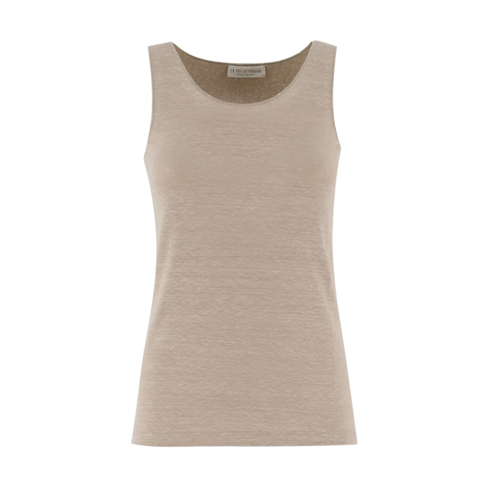 Tops > Sleeveless Tops - - Le Tricot Perugia - Modalova