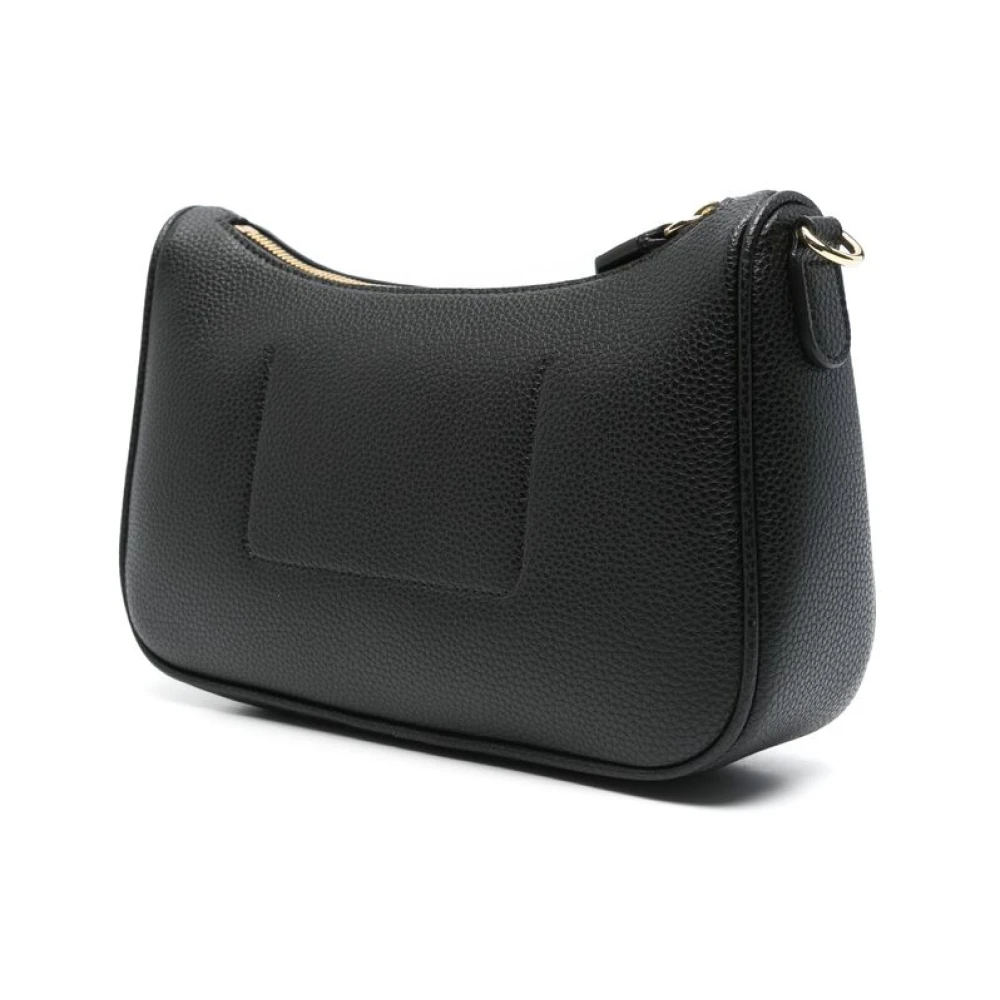 Emporio Armani Zwarte Schoudertas met Toprits Black Dames