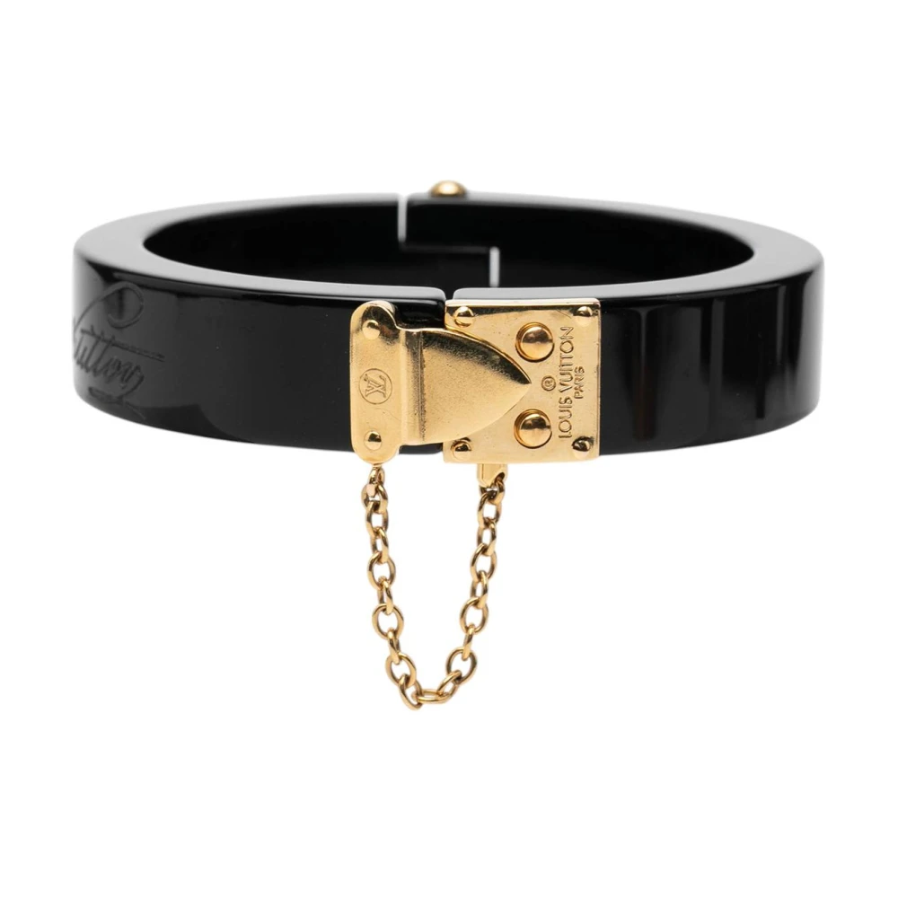 Louis Vuitton Vintage Women's Black Pre-Owned Stylish Bracelet