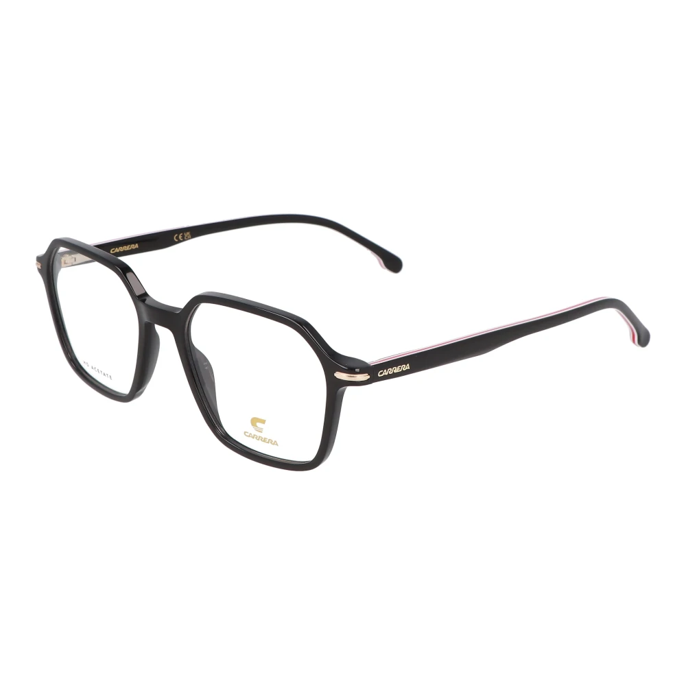 Carrera Italiaanse Stijl Brilmontuur met Onregelmatige Vorm Black Unisex