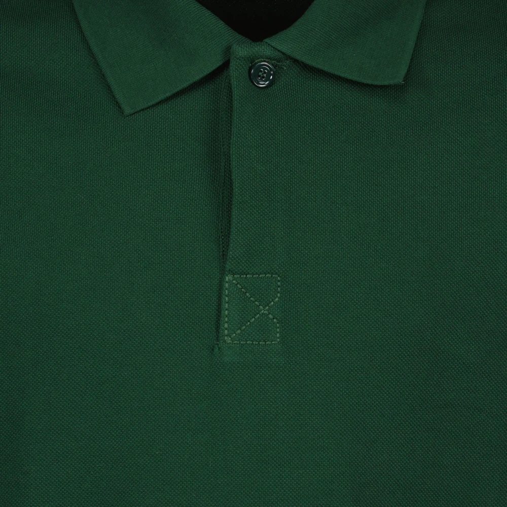 Burberry Polo Shirts Green Heren