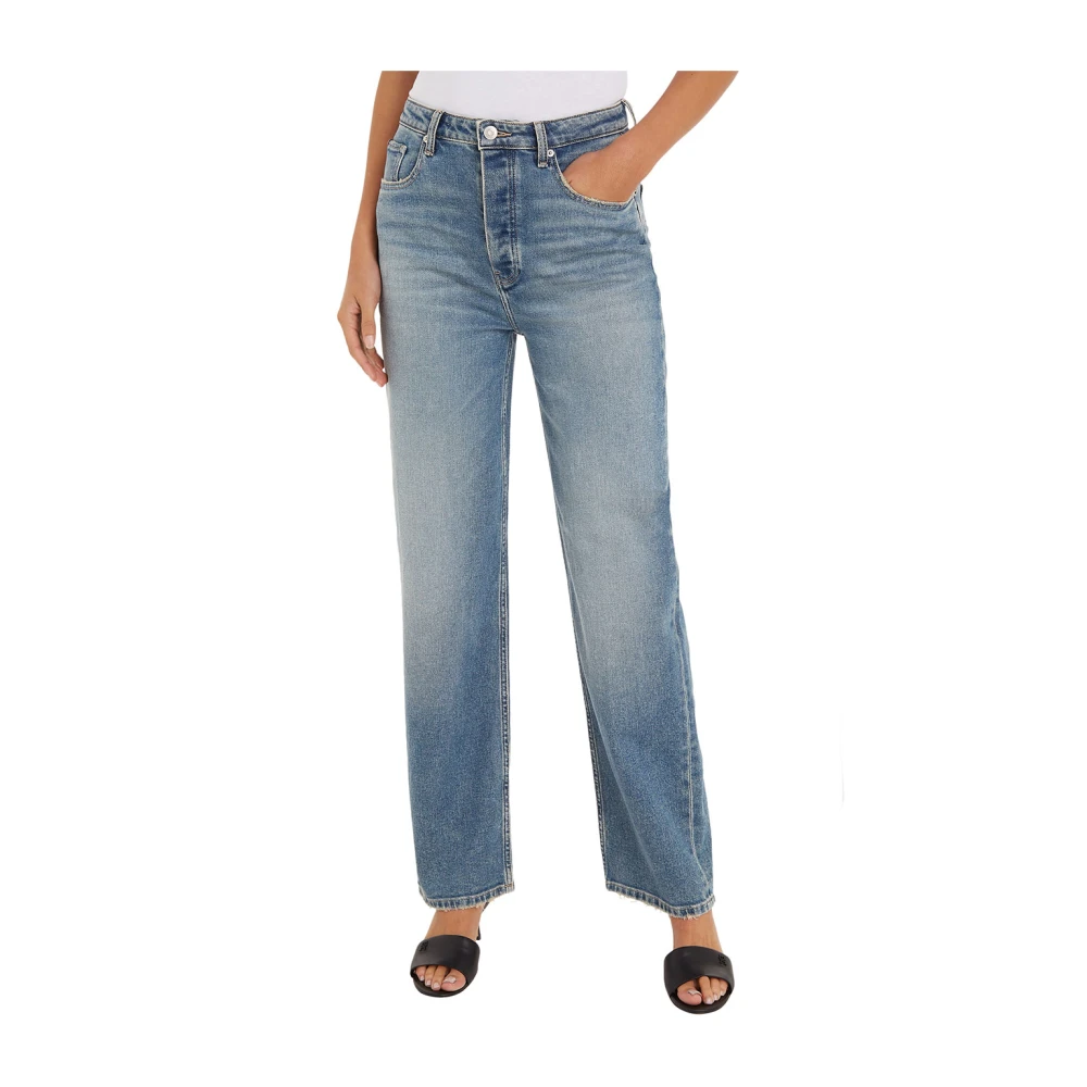 Tommy Hilfiger Ontspannen recht Blue Dames