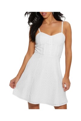 heart-neckline-knee-length-dress-with-logo