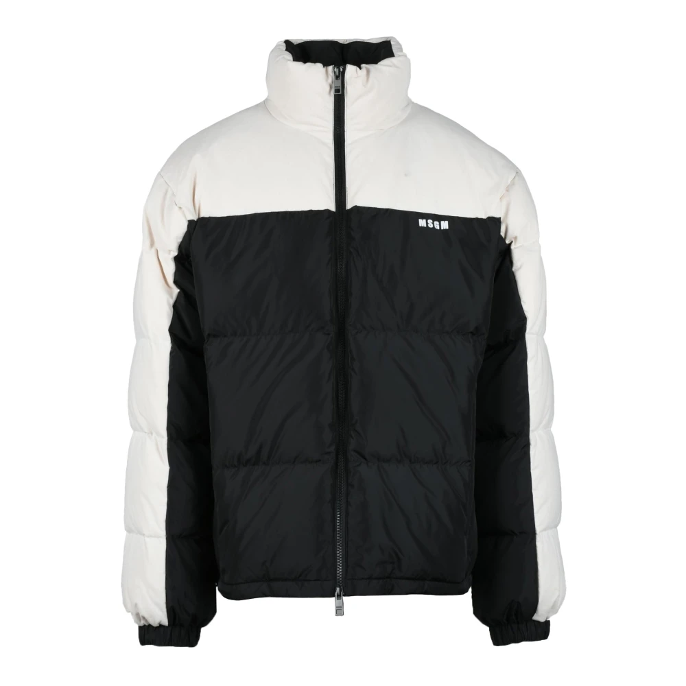 Msgm Pufferjas Black Heren