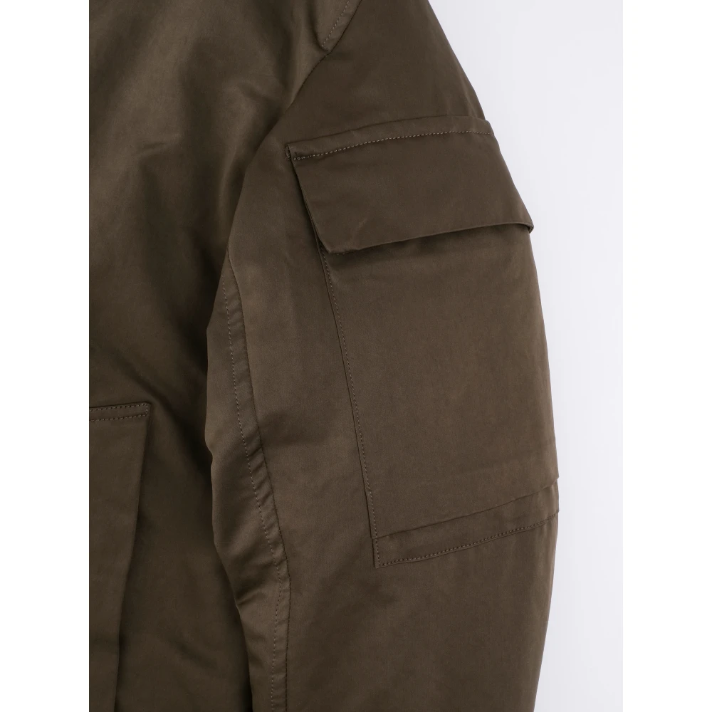 Ten C Militair Groene Dons Parka Green Heren