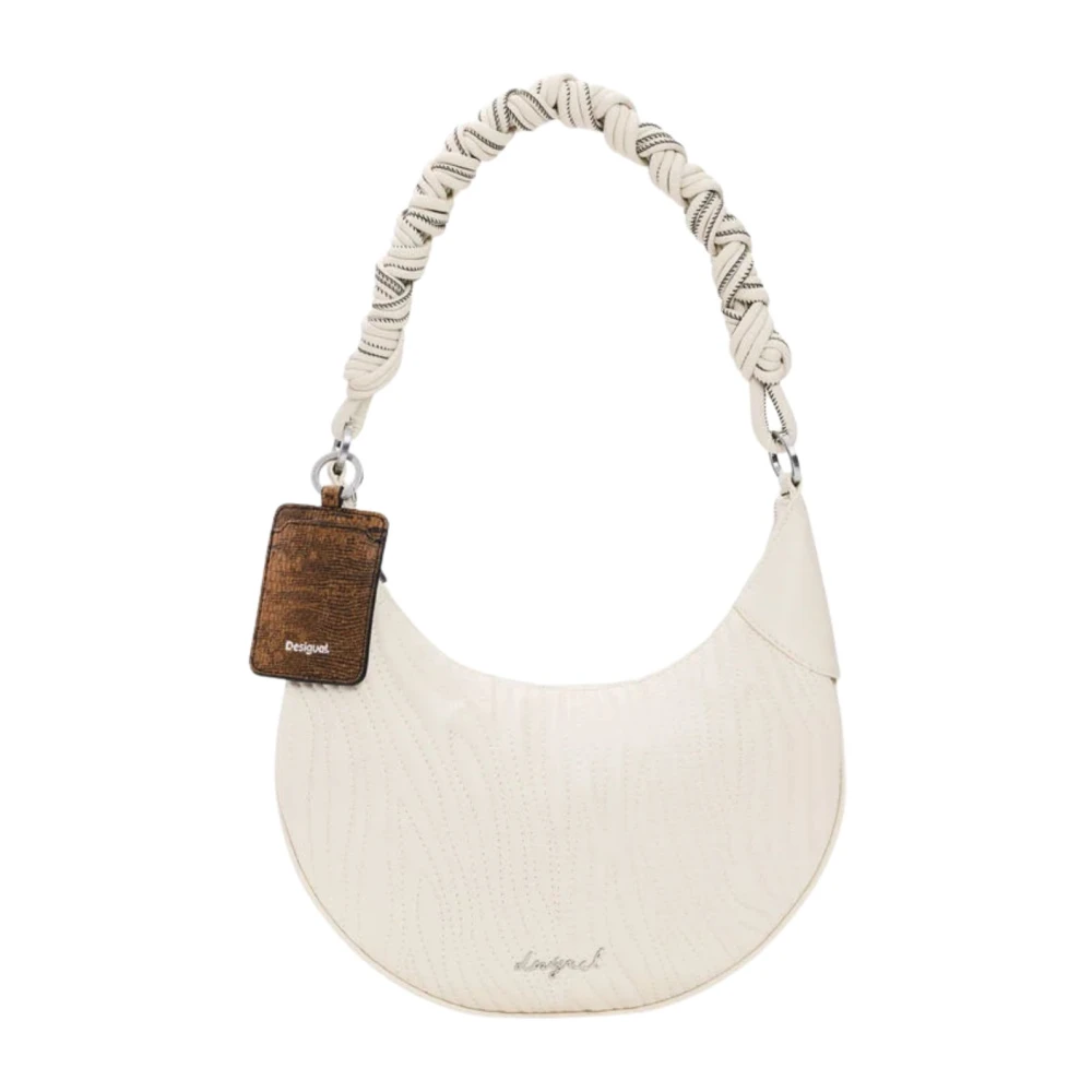 Desigual White Helium Calgary - Female - Shoulder Bags - One Size - Bags