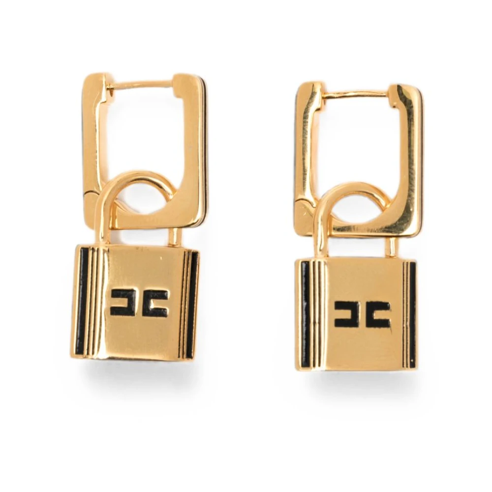 Elisabetta Franchi Yellow Bijoux - Female - Earrings - One Size - Accessories