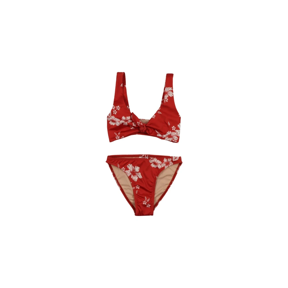 The New Society Bikini Teen Chili Beach Flowers Red, Flicka