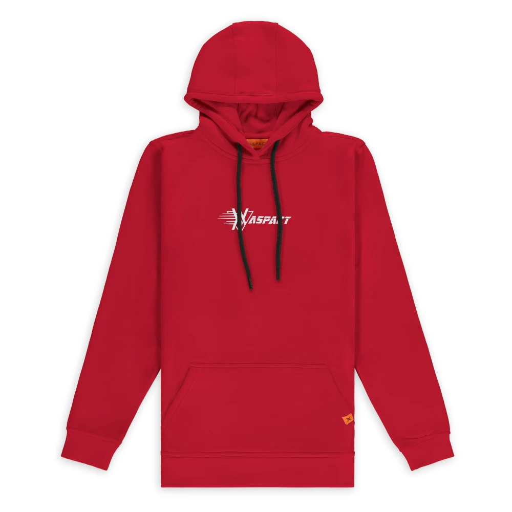 Aspact Riv Hoodie Red Heren