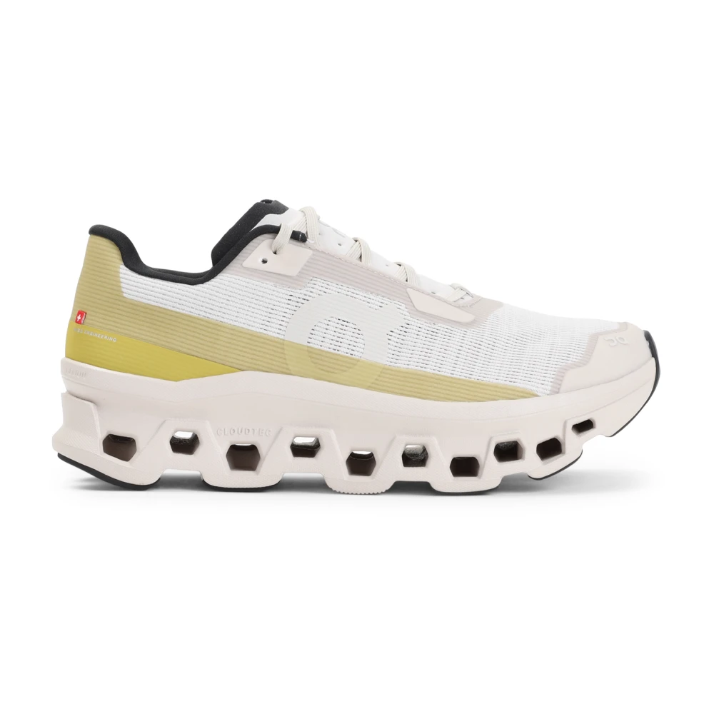 On Running Men's White Running Shoes,, Metallic Trainers For Active Lifestyle Size 11 Uk