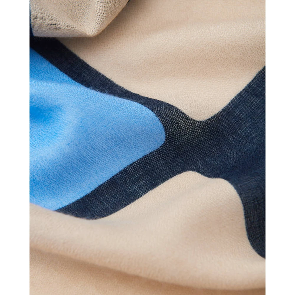 Opus Elegante Shawl met Atypo Sjaal Multicolor Dames