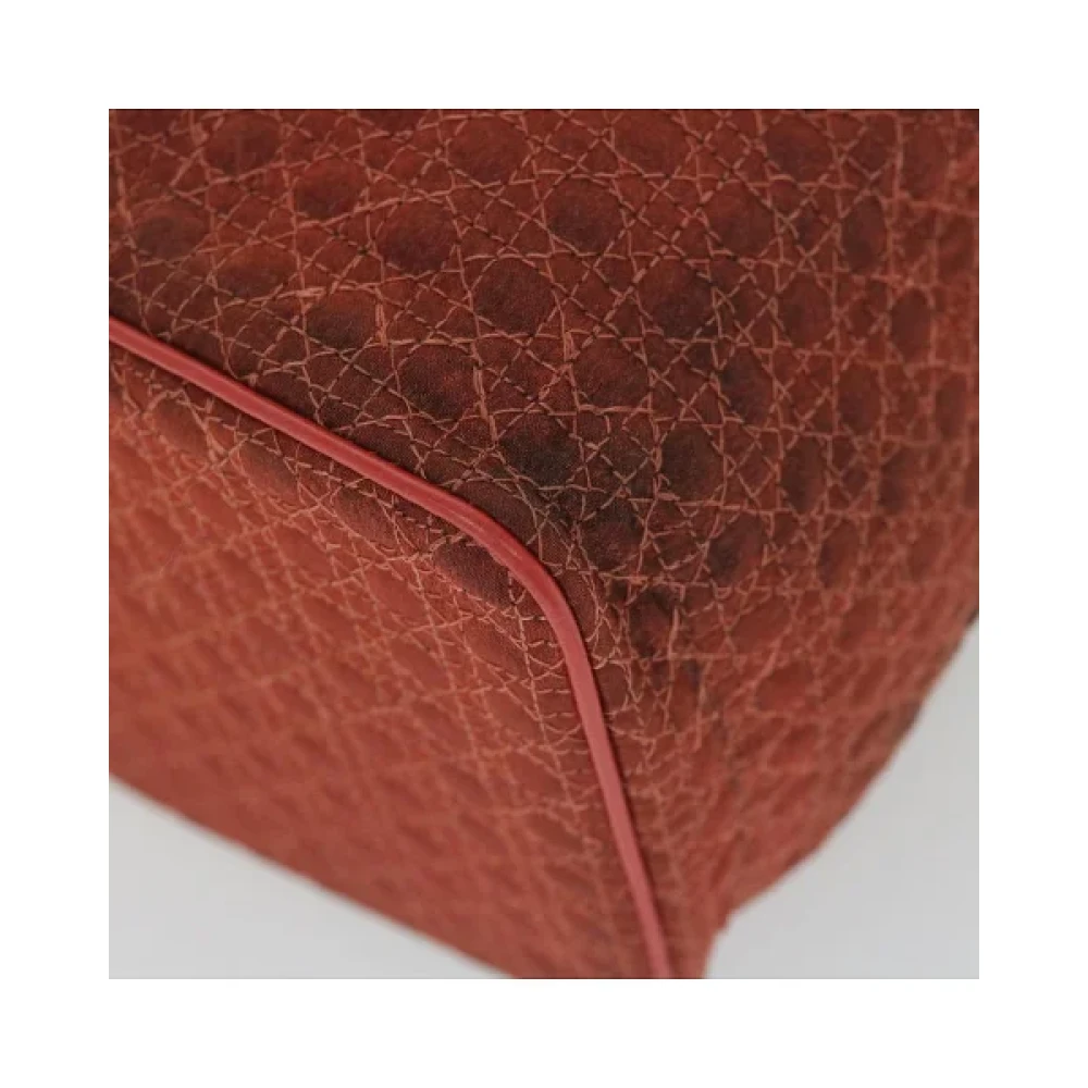 Dior Vintage Pre-owned Nylon dior-bags Red Dames