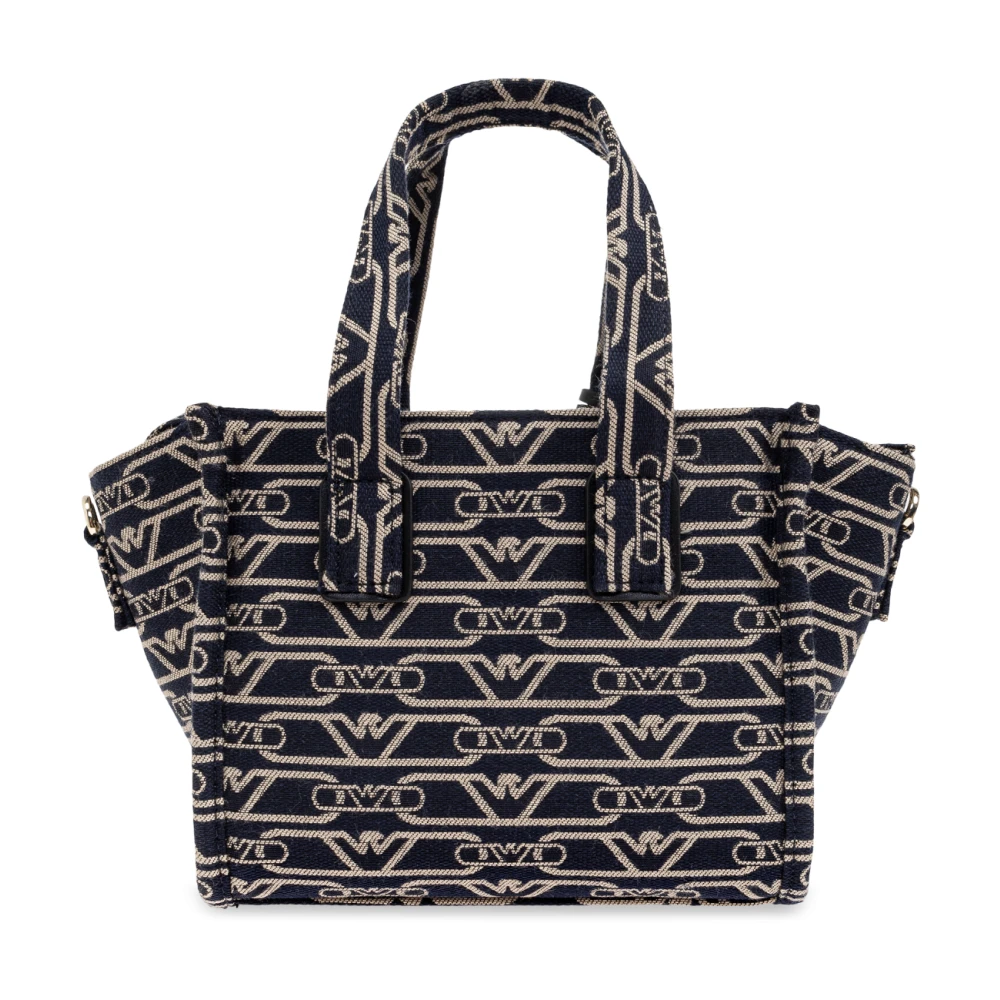 Emporio Armani Monogram Handtas Black Dames