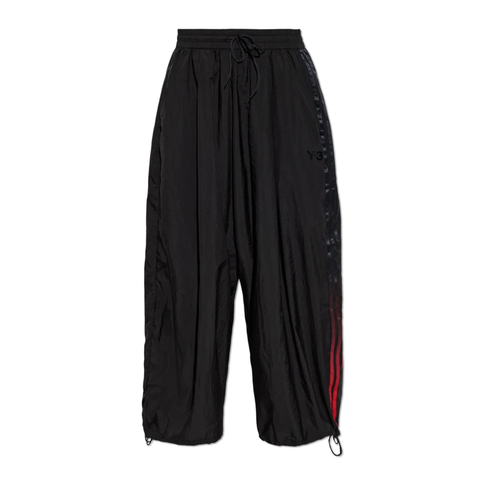 Y-3 Donna Nero Pantaloni, S, New,