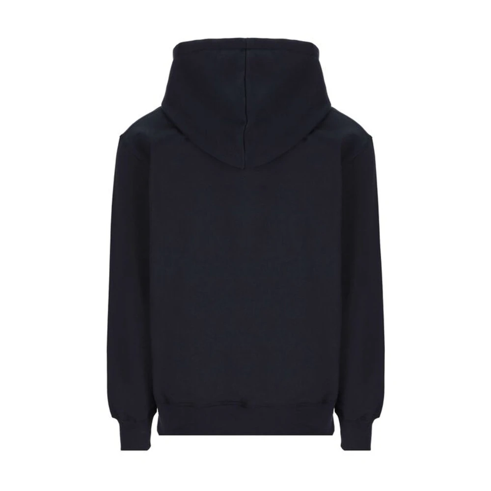 alexander mcqueen Logo Hoodie Sweatshirt met trekkoord Blue Heren
