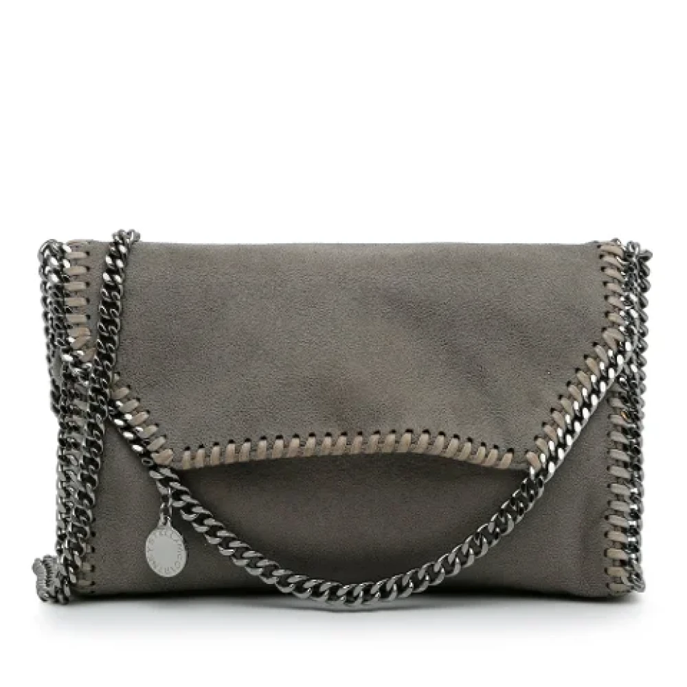 Stella McCartney Pre-owned Polyester shoulder-bags Gray Dames