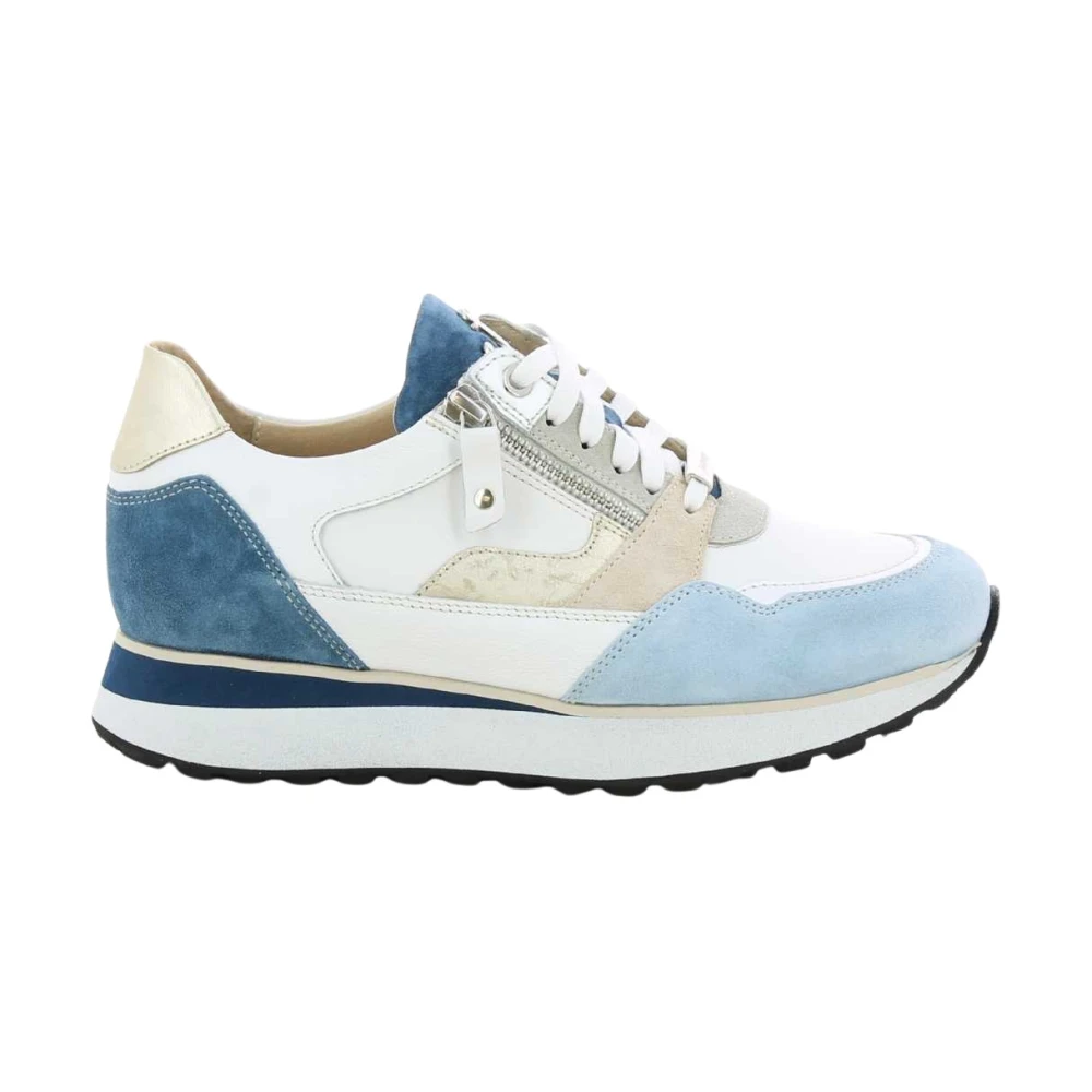 Footnotes Hilda Dames Schoenen Blauw
