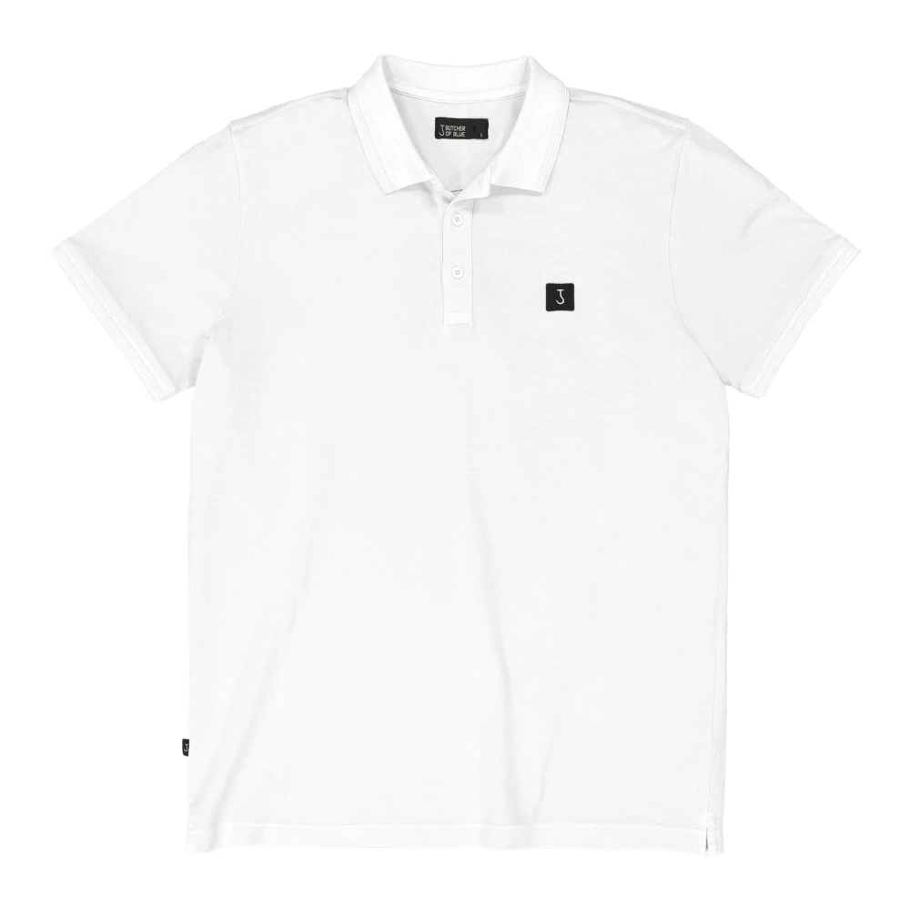 Butcher of Blue Classic comfort polos wit White Heren