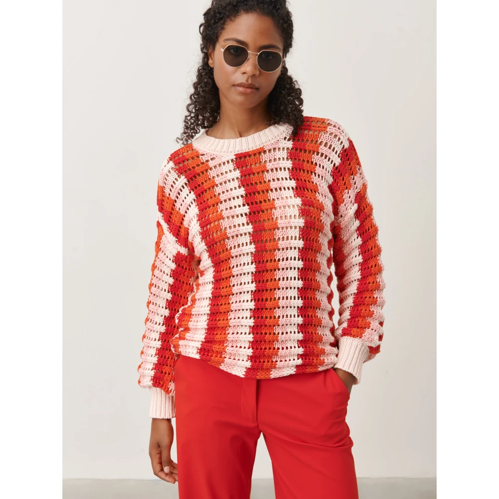 Jane Lushka Round-neck Knitwear Multicolor Dames