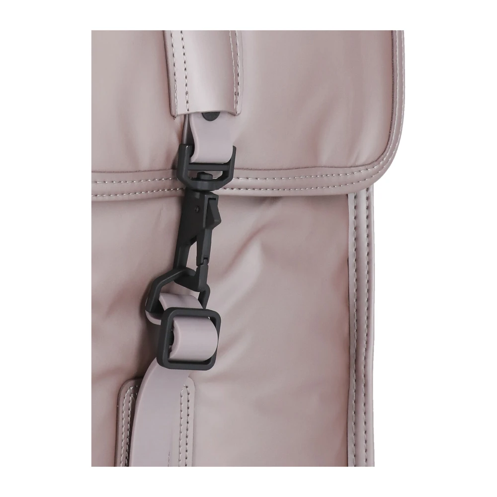 Rains Roze Waterdichte Stoffen Rugzak Vrouw Pink Dames