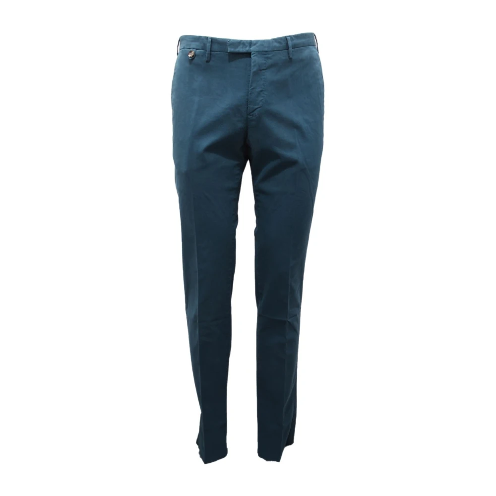 Pt01 Men's Blue Super Slim Fit Trousers Model 202 - Chinos - S - Trousers