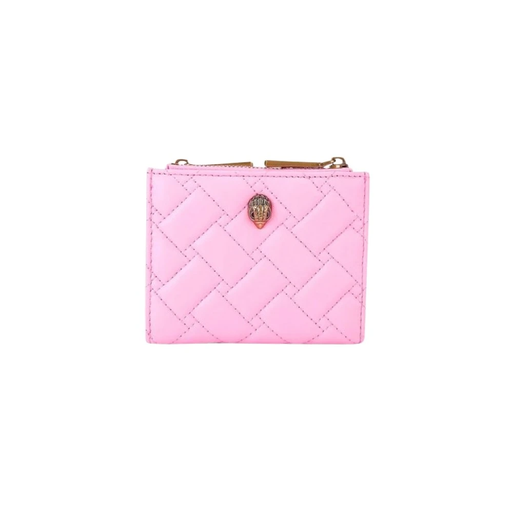 Kurt Geiger Women's Pink Mini Kensington Card Holder - Wallets & Cardholders - One Size - Accessories