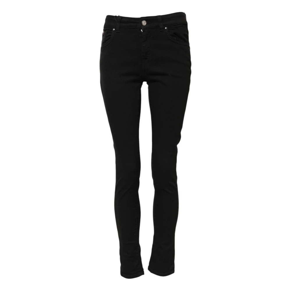 Dolce & Gabbana Femme Noir Jeans, Taille: 34 Fr Jean Skinny En Denim