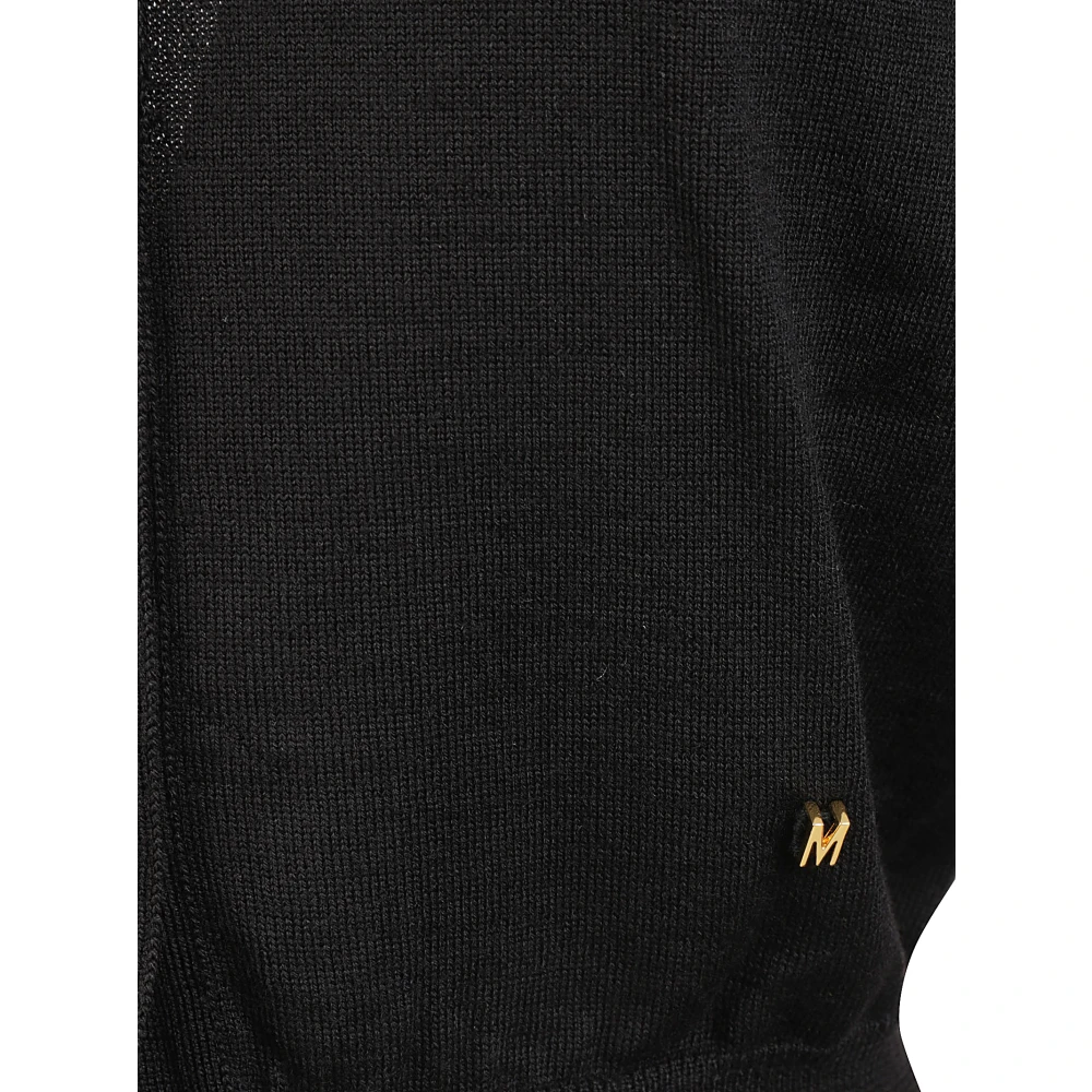 Moschino Zwarte Sweater Collectie Black Dames