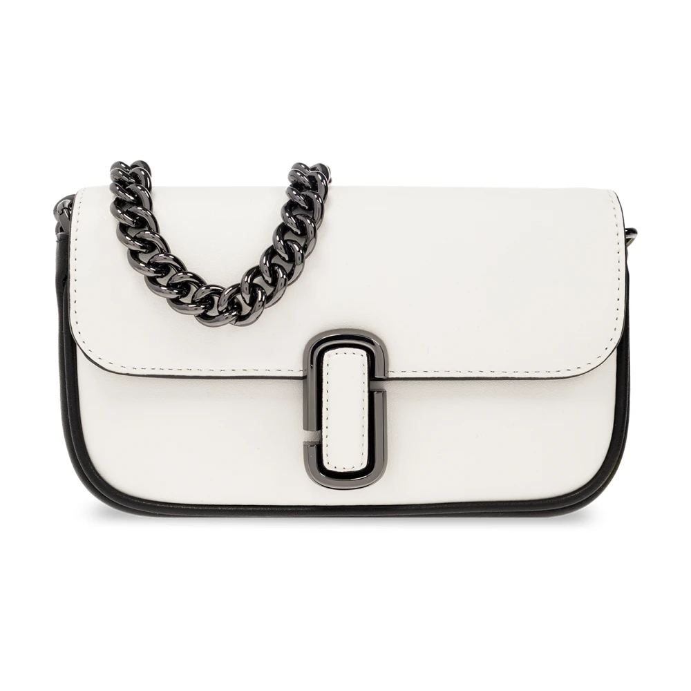 Marc Jacobs ‘Bi-Color Snapshot Mini’ axelväska White, Dam