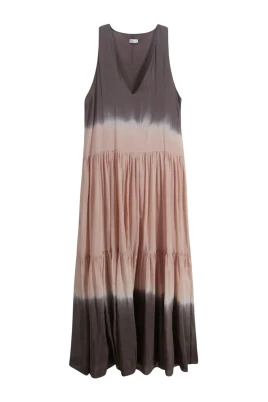 Tie-dye Gathered Dress