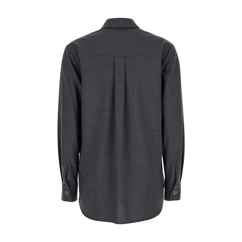 P.a.r.o.s.h. Grijze Shirt Camicia Stijlvolle Casual Kleding Gray Dames