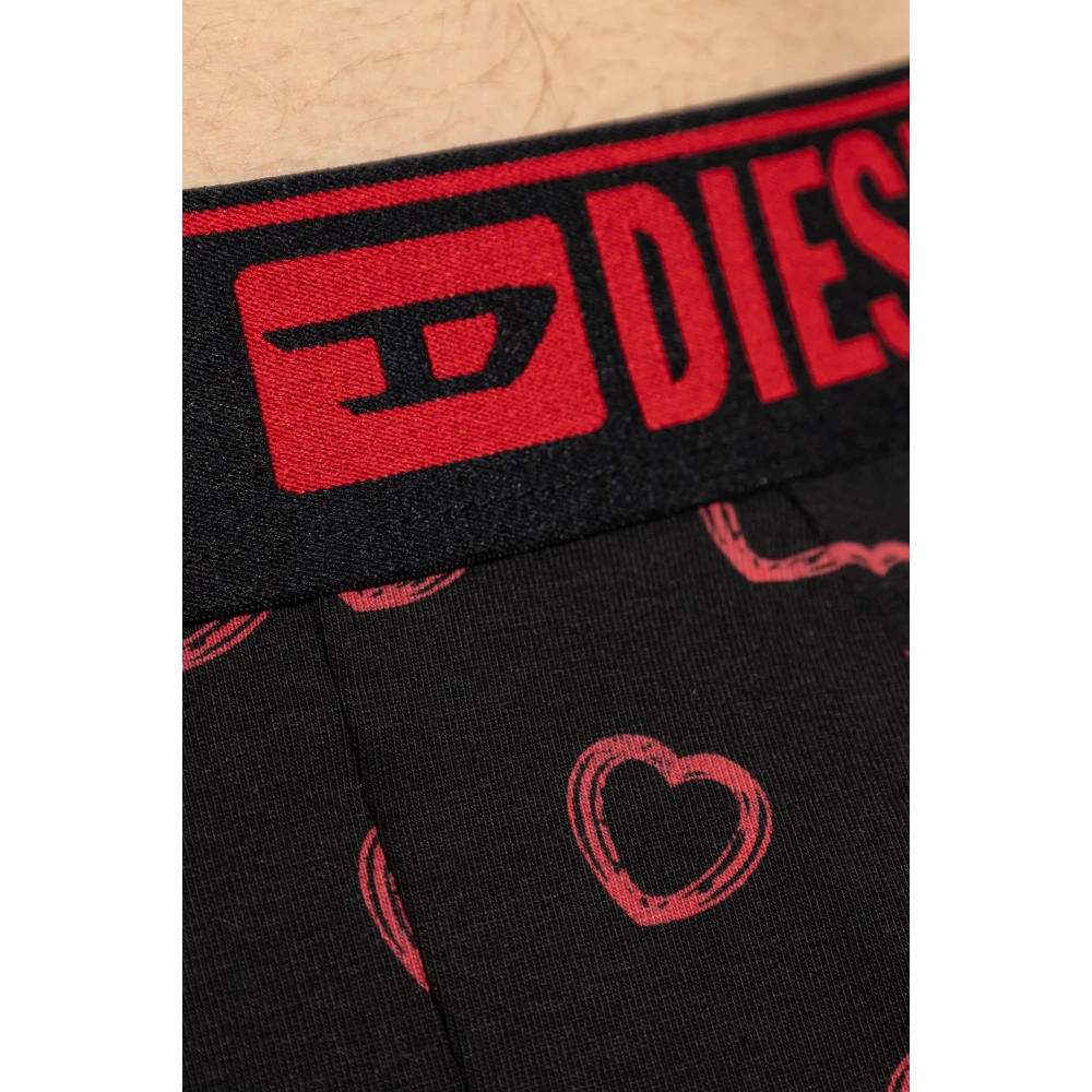 Diesel Boxershorts met print Damien Boxer-Shorts Black Heren