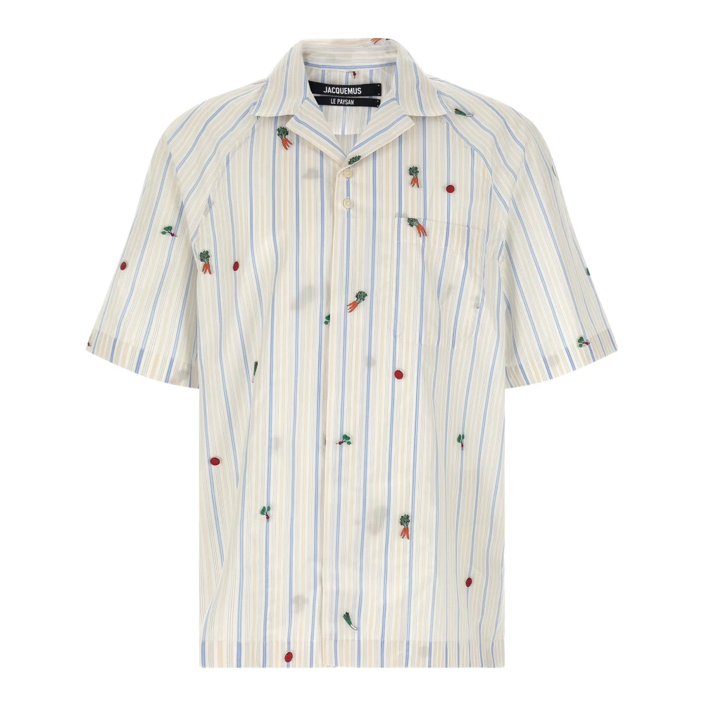 Jacquemus Multicolor Romarin Short-Sleeve Shirt - Male - Short Sleeve Shirts - S - Shirts