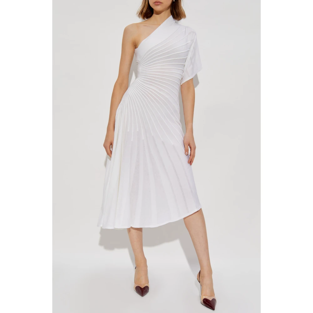 Alaïa Wollen jurk White Dames