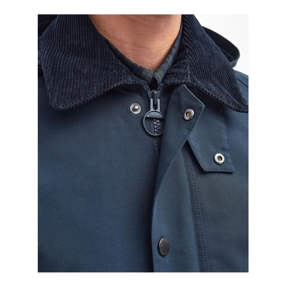 Barbour Blue Winter Ashby Jacket Blue Heren