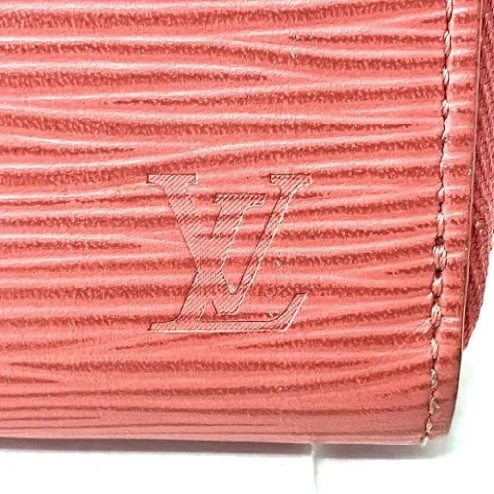 Louis Vuitton Vintage Pre-owned Leather wallets Pink Dames