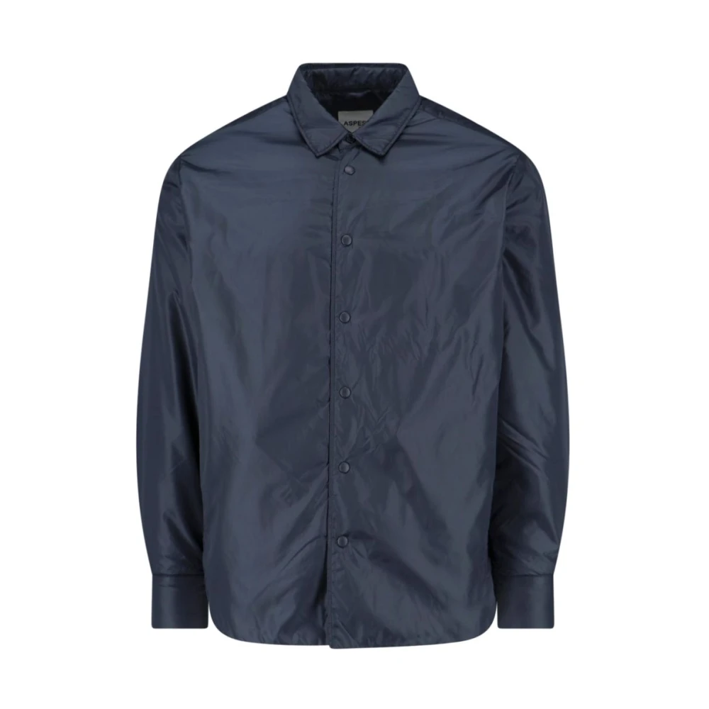 Aspesi Men's Blue Casual Shirt - Casual Shirts - M - Shirts