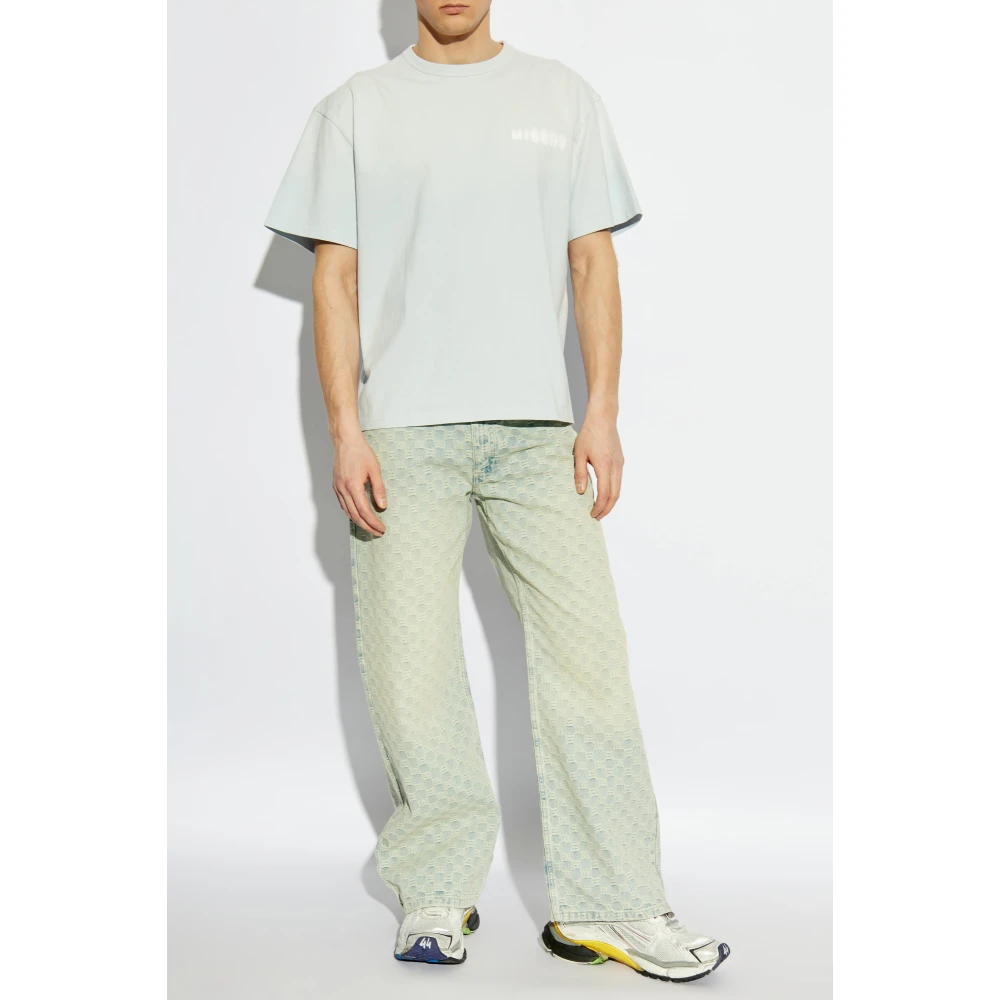 Misbhv Jeans met logo Blue Heren