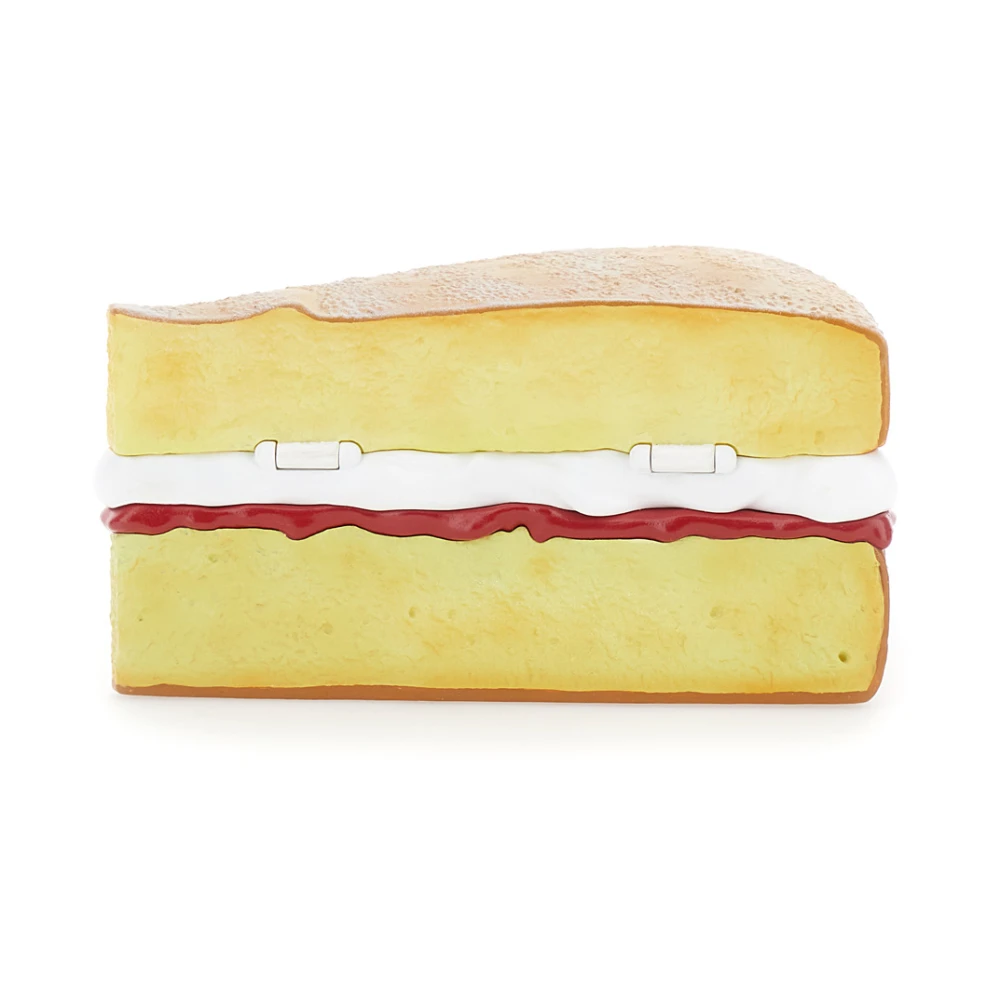 JW Anderson Multicolor Harsen Clutch met Magnetische Sluiting Multicolor Dames