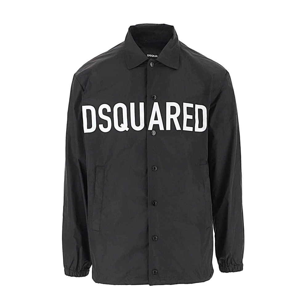 Dsquared2 Men's Black Light Jackets,, Stylish Jacket For Men Extra Large