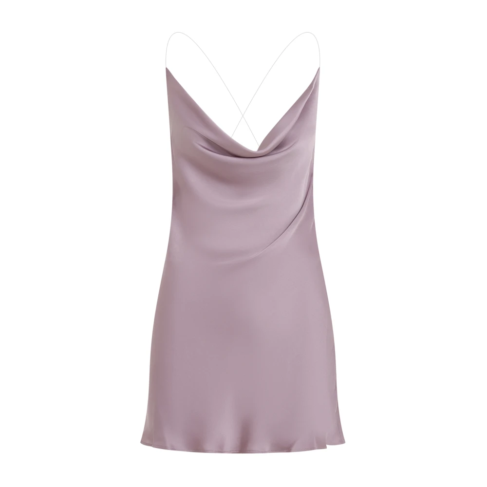 Y Project Mauve Onzichtbare Band Jurk Purple Dames