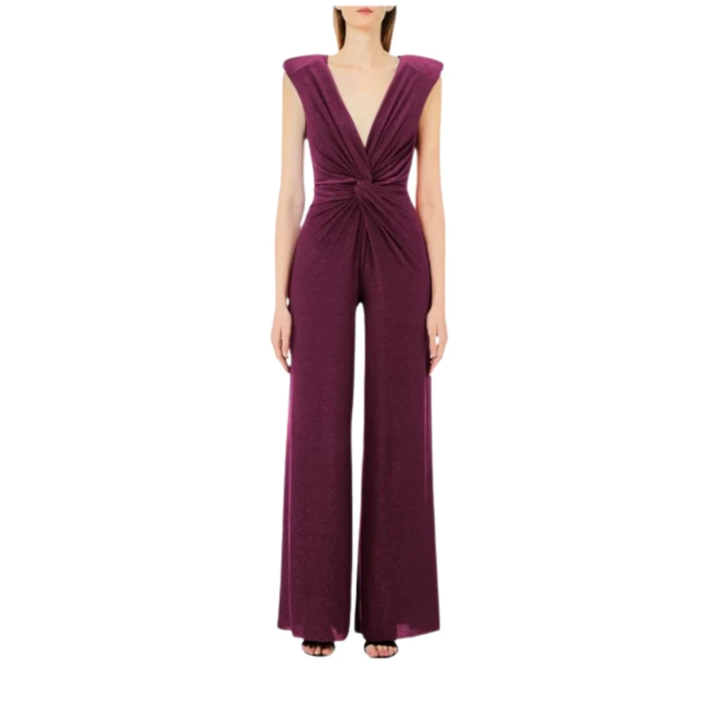 Liu Jo Elegante Jurk voor Vrouwen Purple Dames