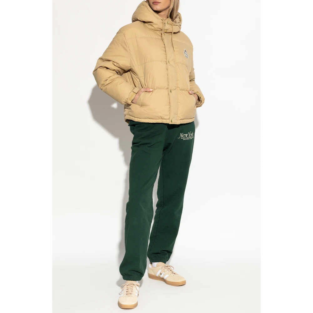 Sporty & Rich Donsjack uit de Countryside-collectie Beige Dames