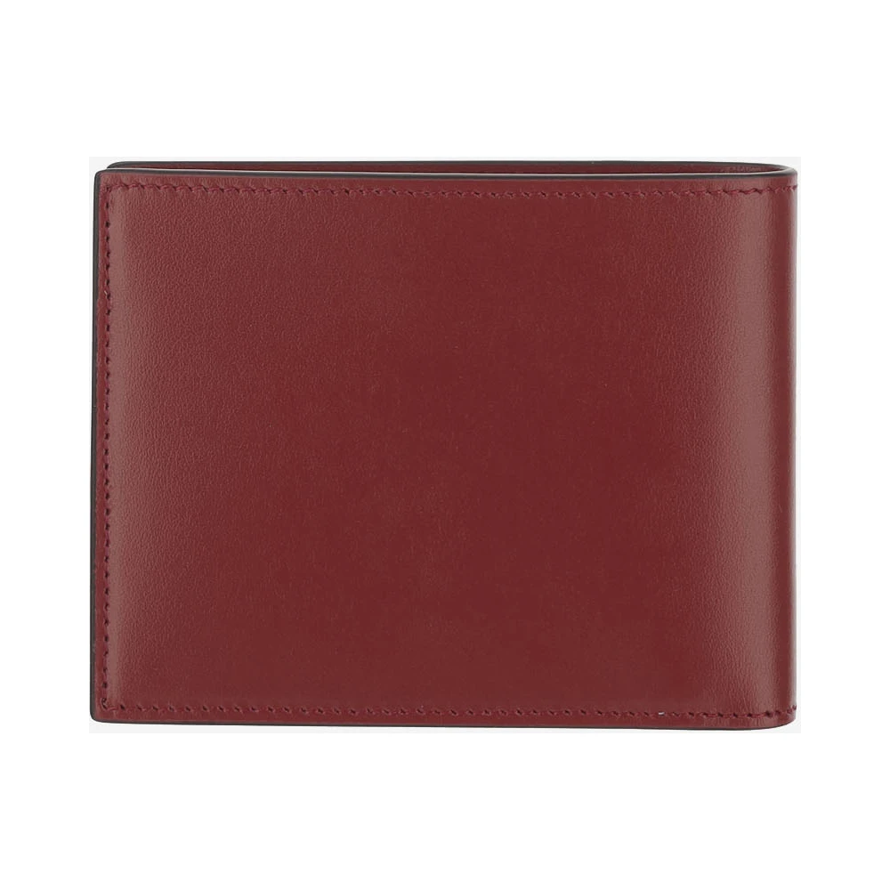 Montblanc Leren portemonnee met kaartsleuven Red Heren