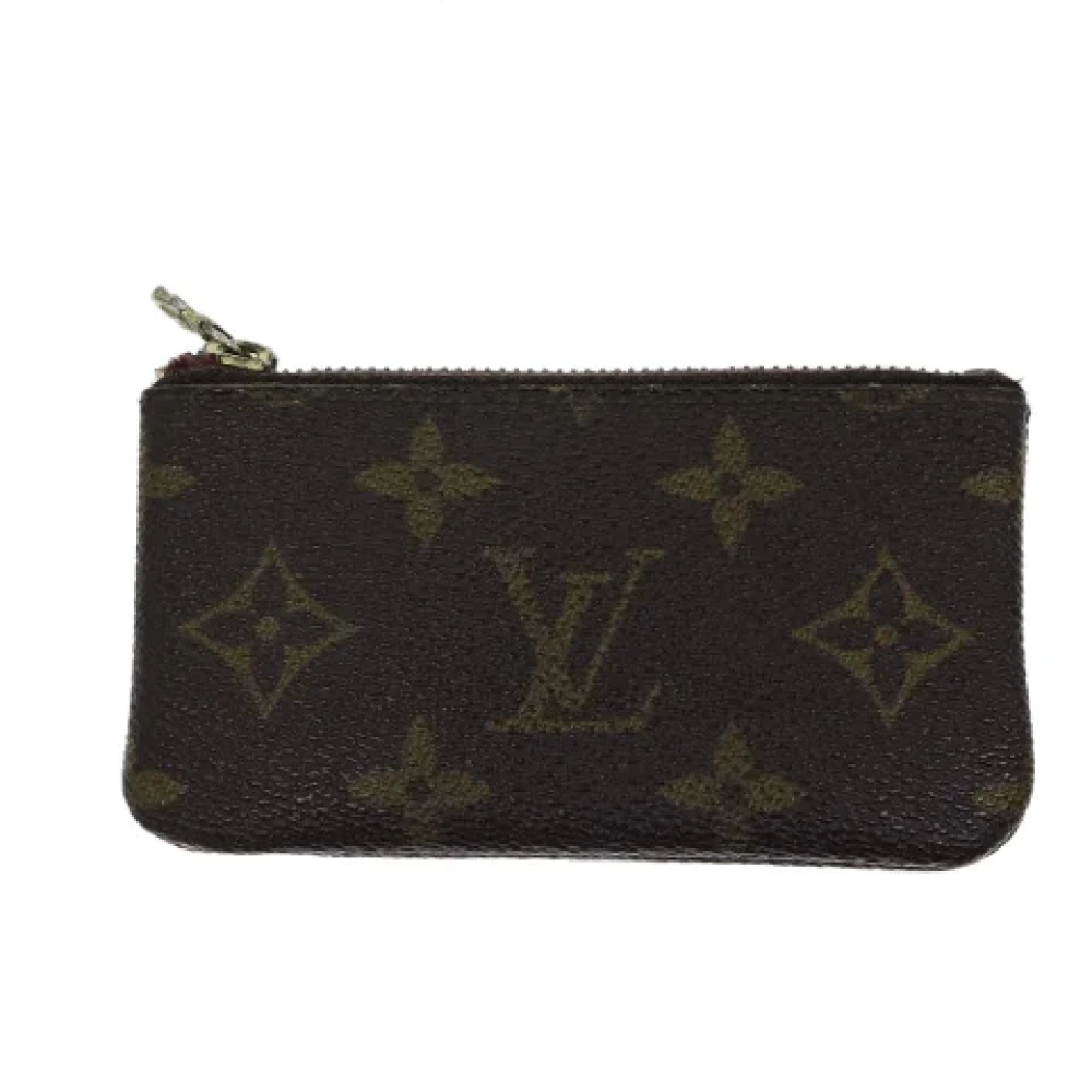 Louis Vuitton Vintage Pre-owned Canvas wallets Brown Dames