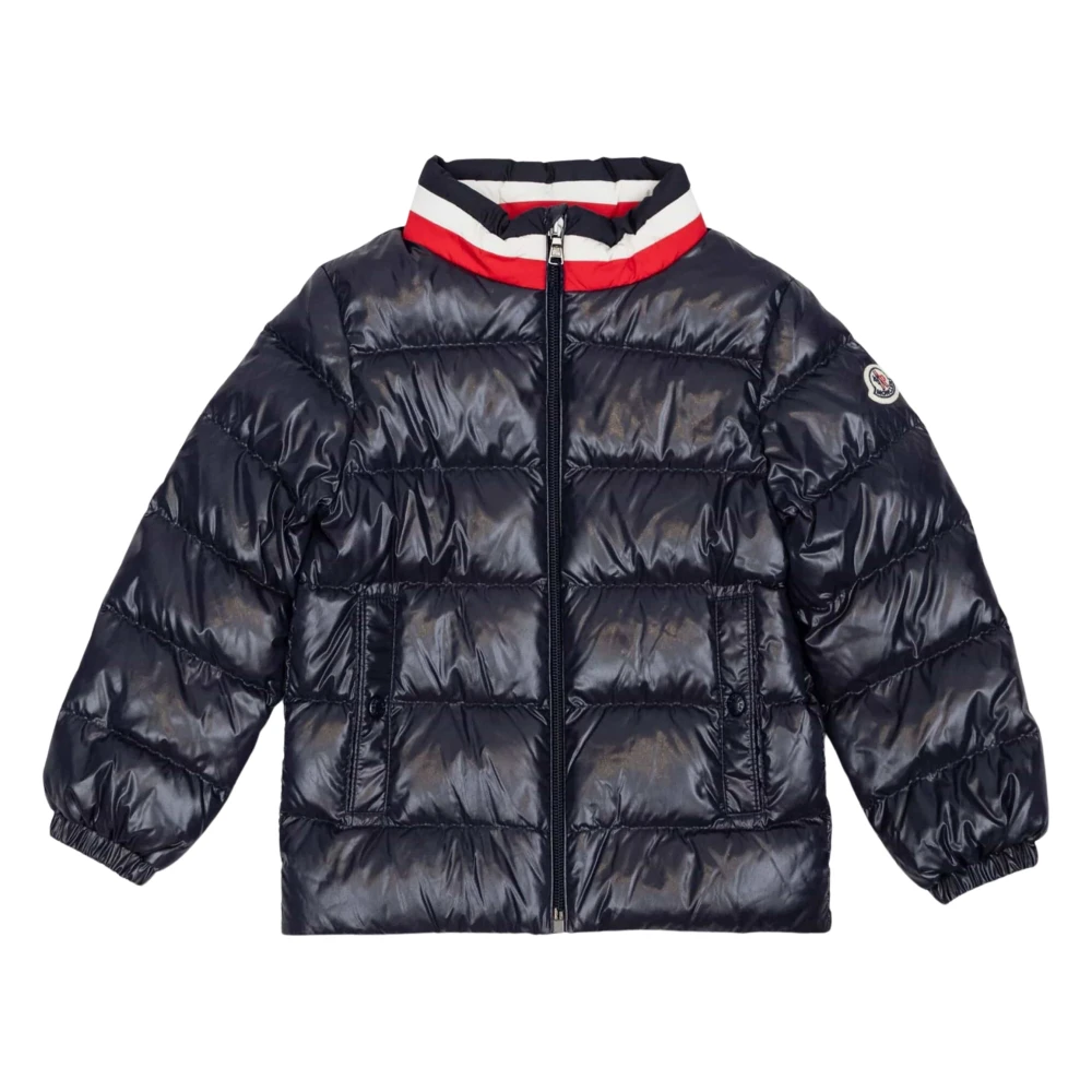 Moncler Boys Blue Winterjackets,, Baby Navy Down Jacket Medium