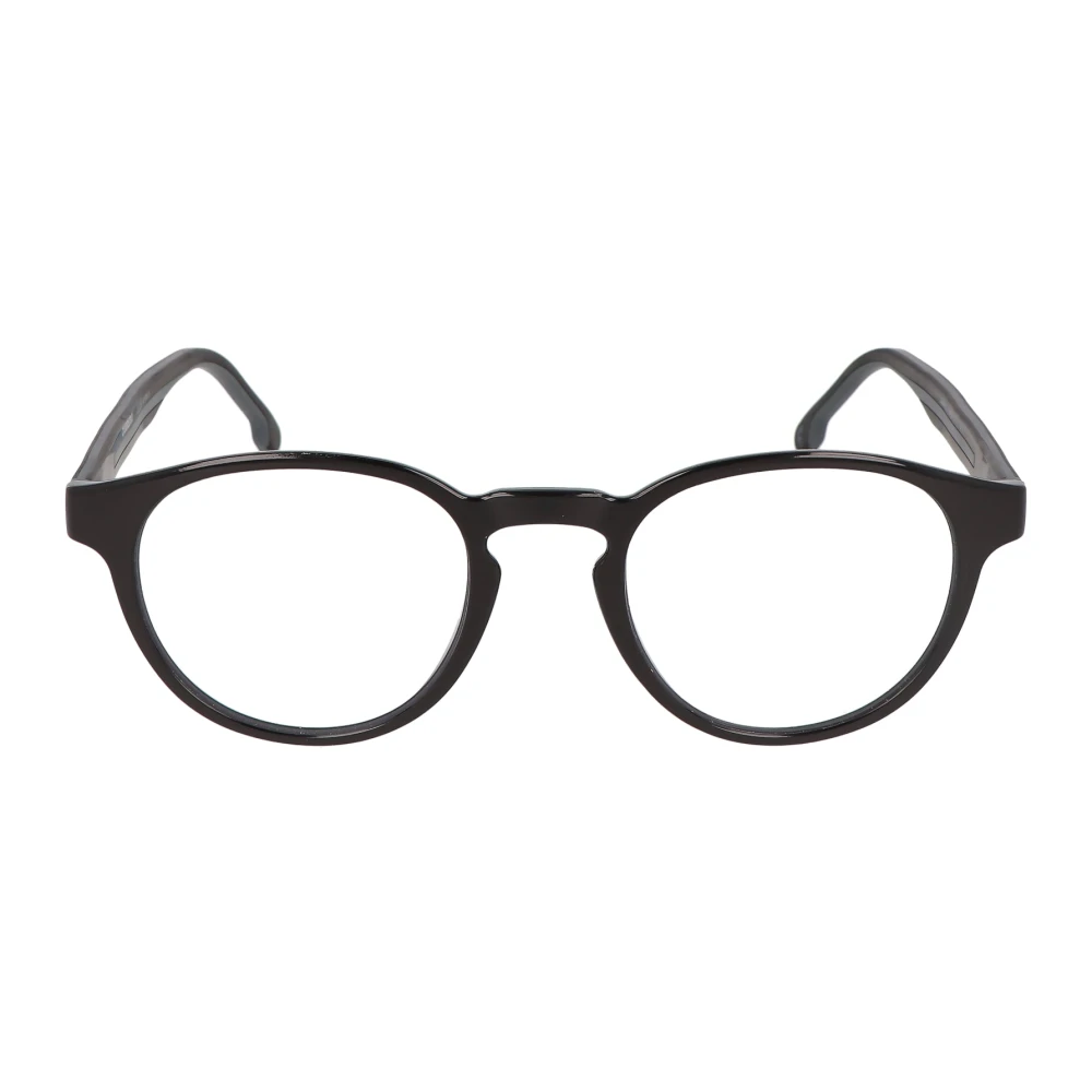 Carrera Ronde acetaat bril met clip Black Unisex