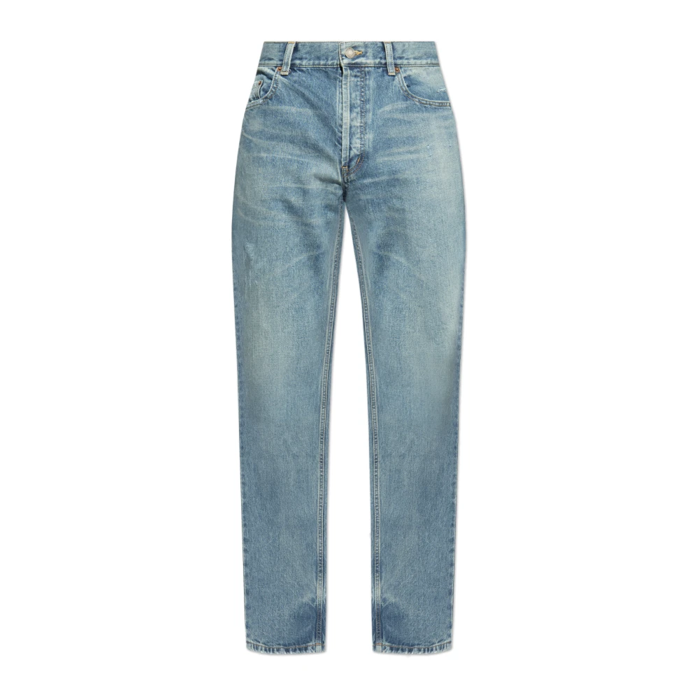 Saint Laurent Slitna jeans Blue, Herr