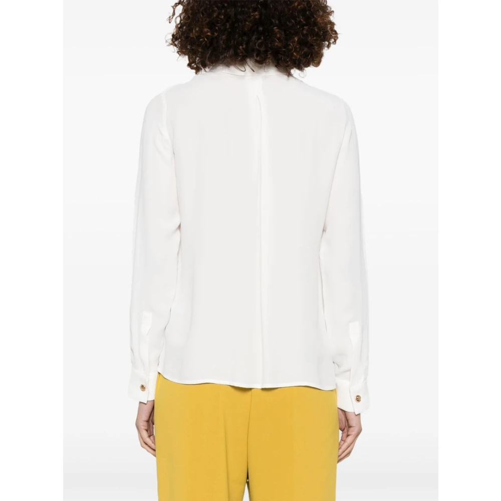 Elisabetta Franchi Ivoor Shirt Dameskleding White Dames