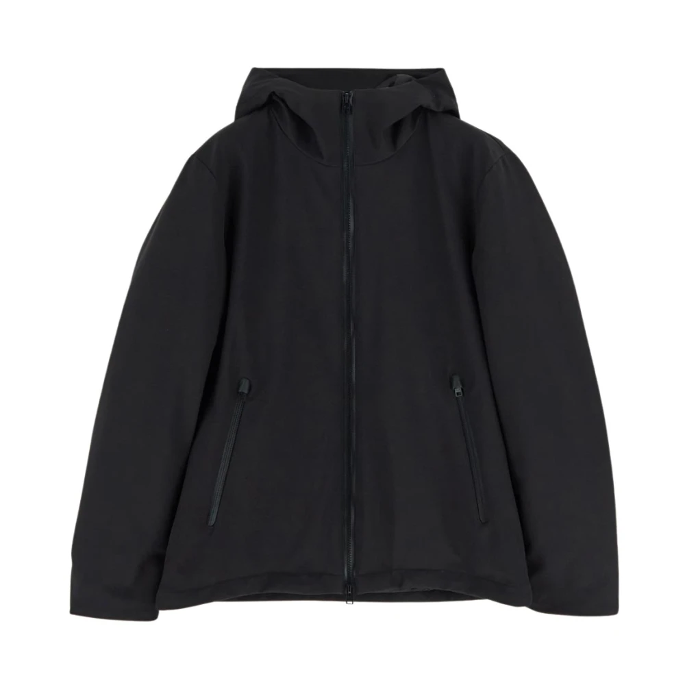 Woolrich Stijlvolle Pacific Katoenen Jas Black Heren